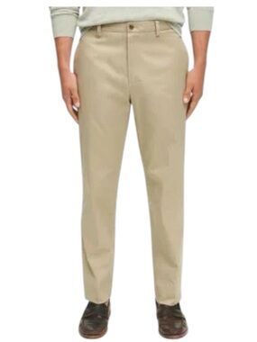 Brooks Brothers Clark Fit  Advantage Chinos 100% Cotton Khaki Beige 36/30